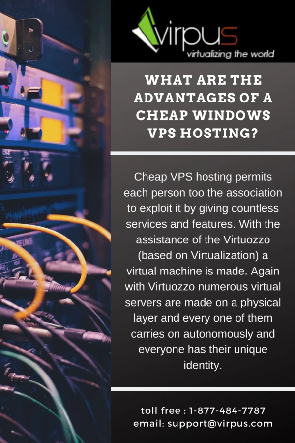 What Are the Advantages of a Cheap Windows VPS Hosting?
