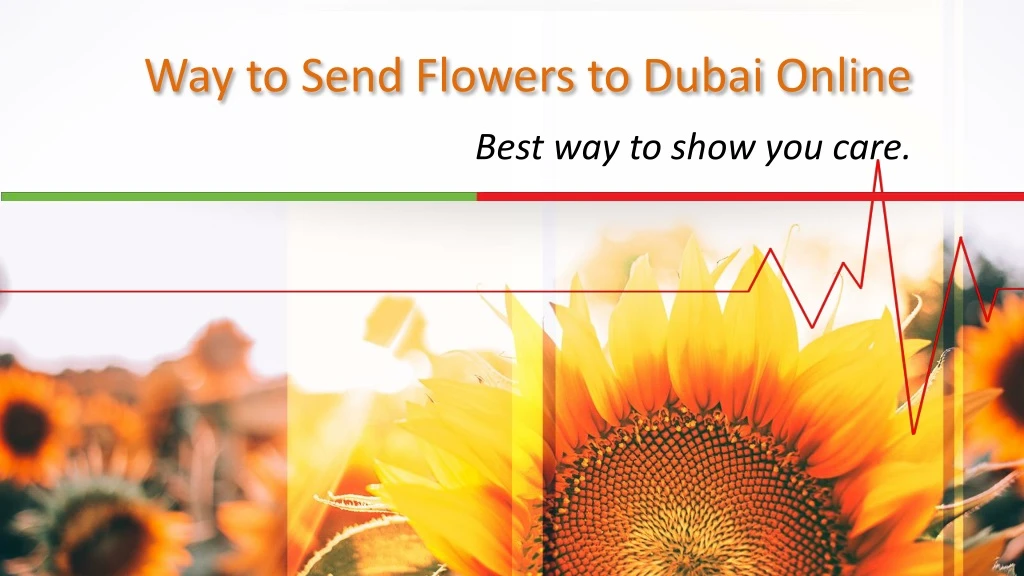 way to send flowers to dubai online