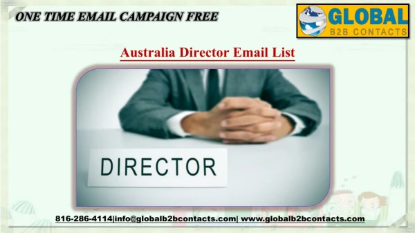 one time email campaign free