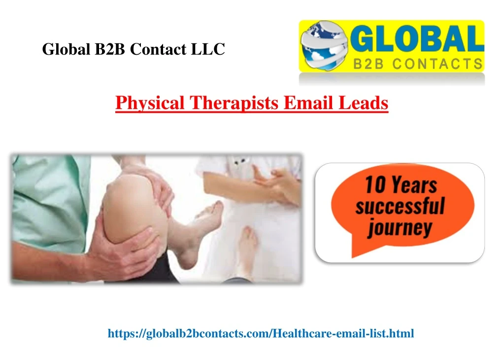 physical therapists email leads