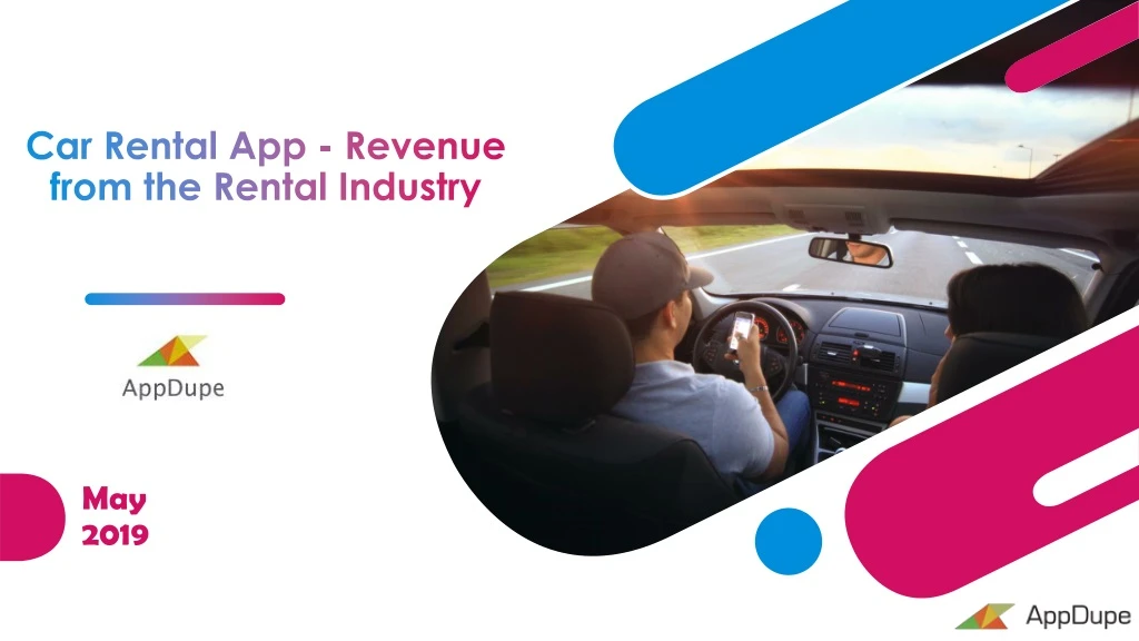 car rental app revenue from the rental industry