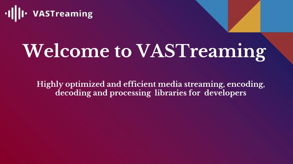welcome to vastreaming