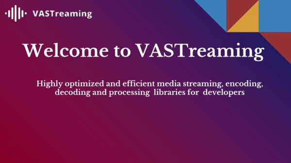 Android RTMP Streaming Libraries | VASTreaming