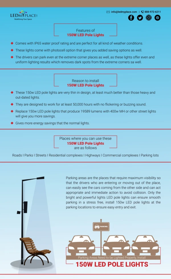 Features of LED Pole Lights
