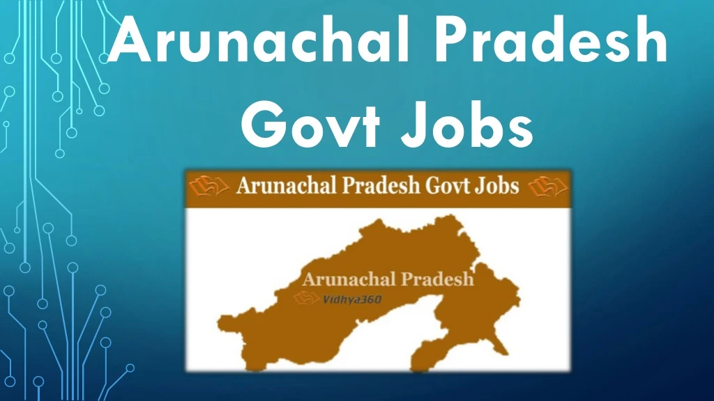 arunachal pradesh govt jobs