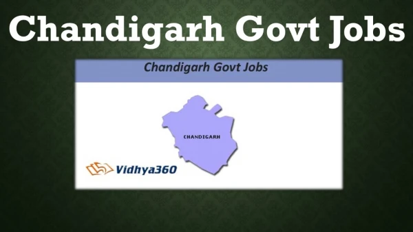 Chandigarh Govt Jobs 2019 - Upcoming Government Recruitment In Chandigarh