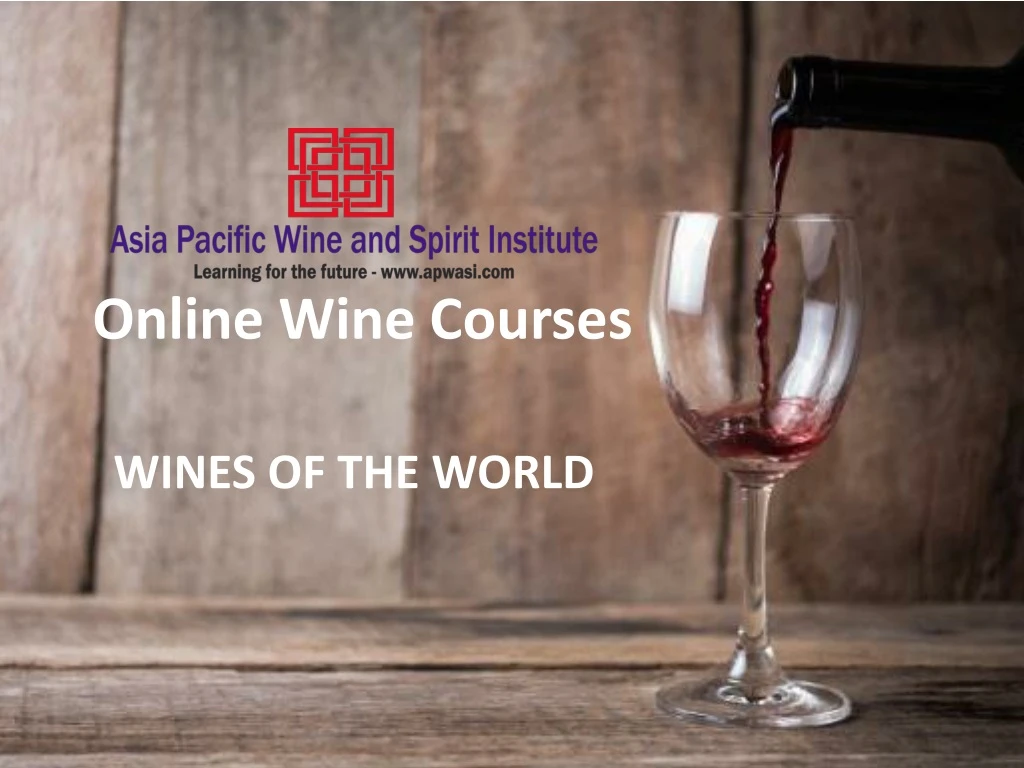 online wine courses