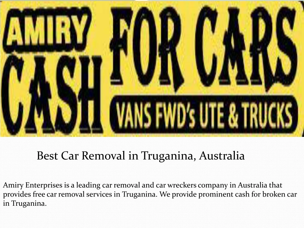 best car removal in truganina australia