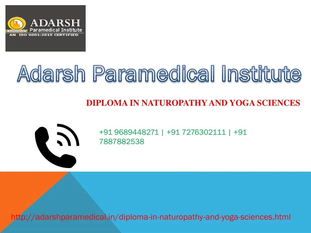 adarsh paramedical institute