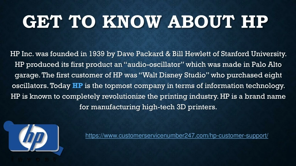 get to know about hp