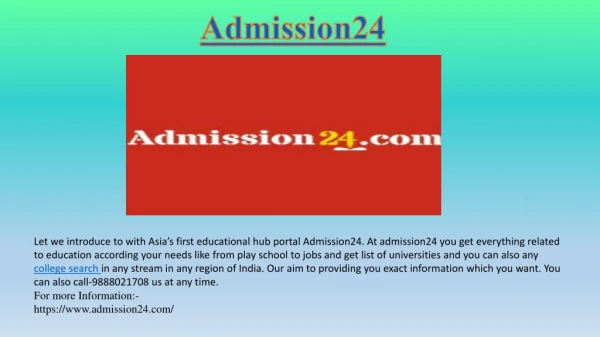 Best College in Delhi NCR | Admission24