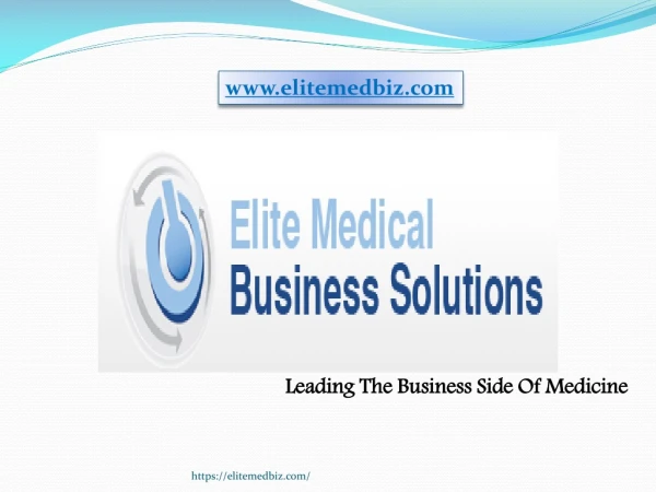 The Best Medical Billing Service provider company - Elitemedbiz.com