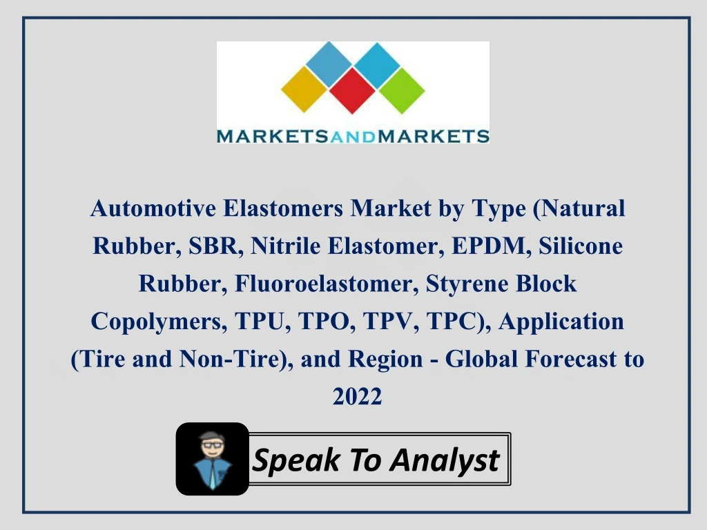 automotive elastomers market by type natural