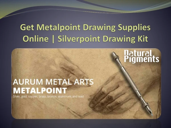 Get Metalpoint Drawing Supplies Online | Silverpoint Drawing Kit