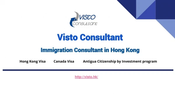 Immigration Consultant and Canada Visa Application in Hong Kong
