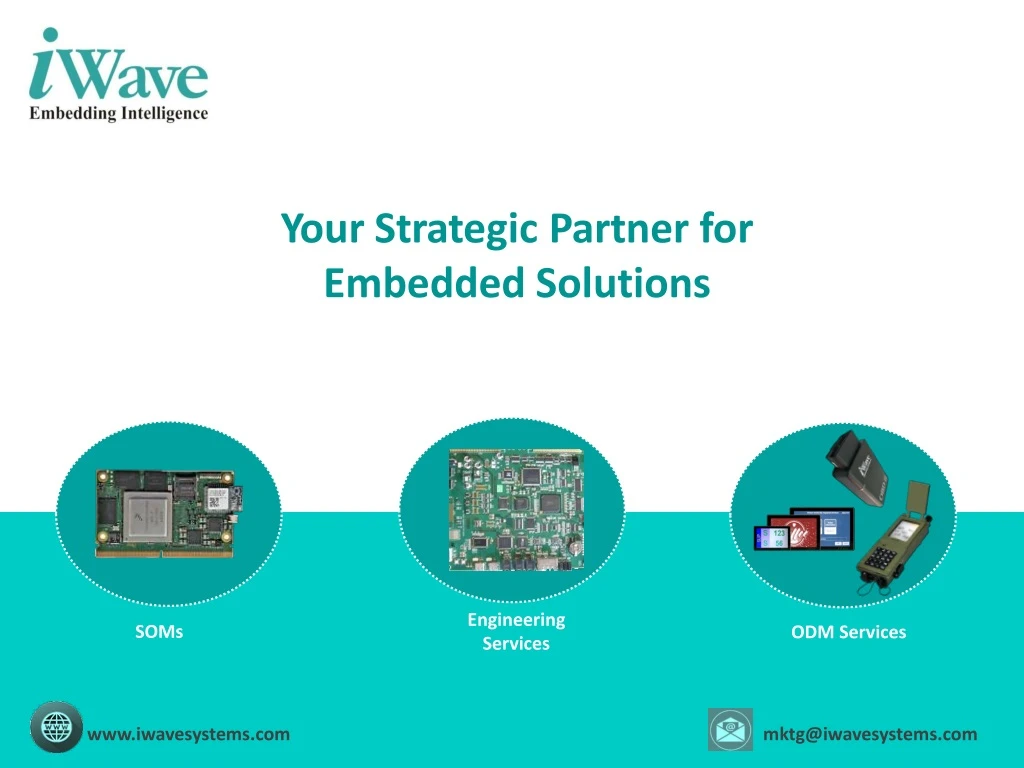 your strategic partner for embedded solutions