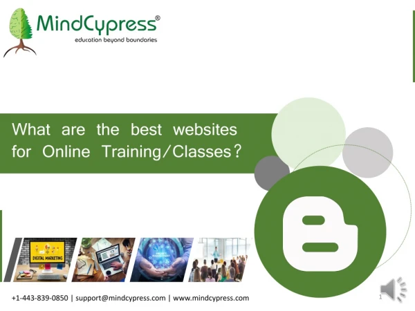 What are the best websites for online training/Classes? MindCypress