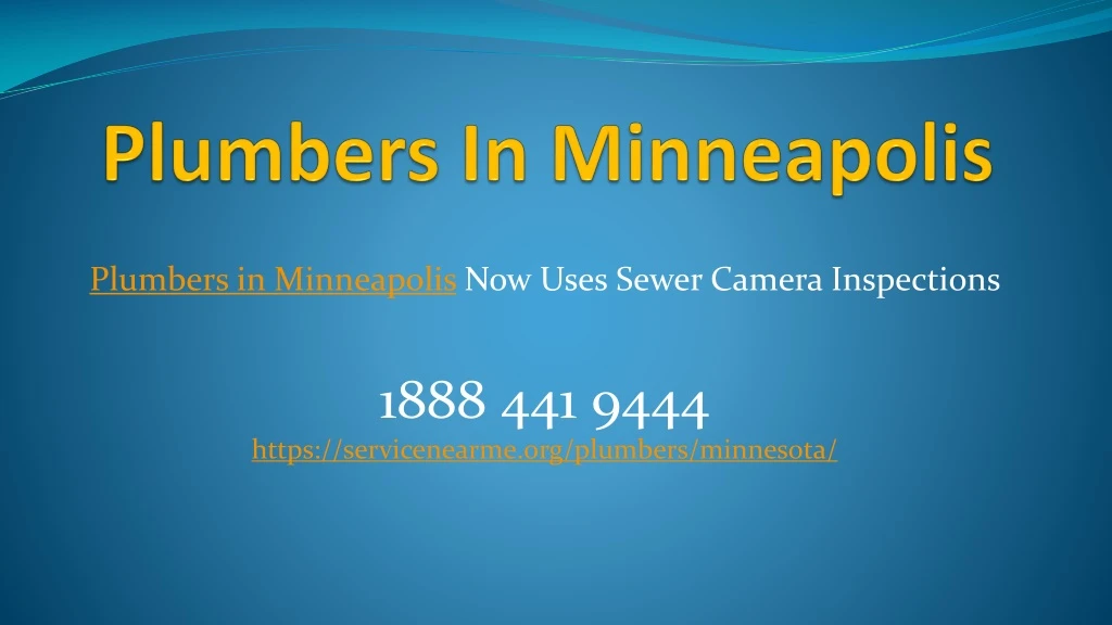 plumbers in minneapolis