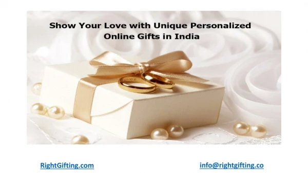 Show Your Care for Your Loved One with Personalized Gifts Online India