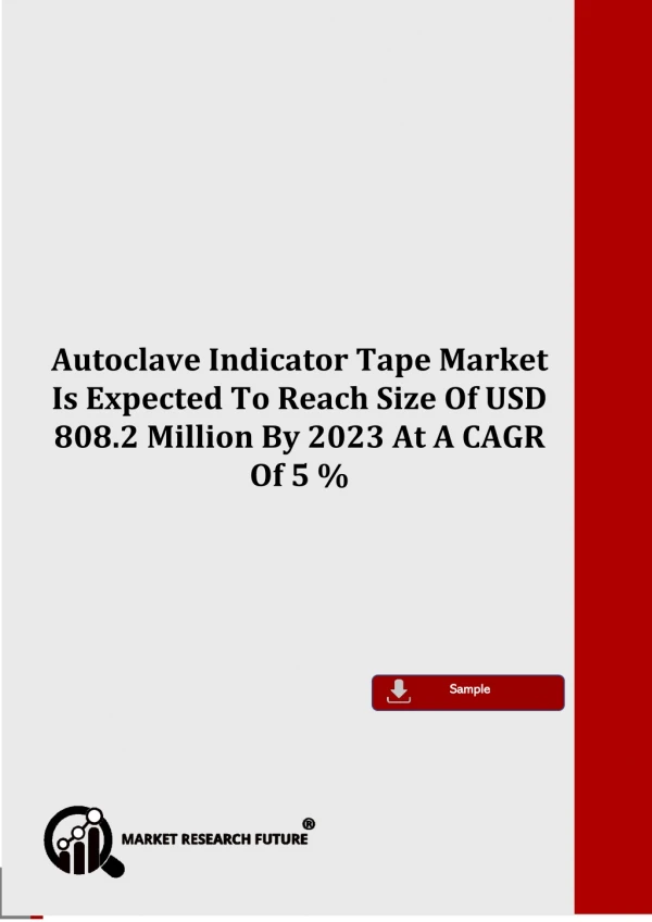Autoclave Indicator Tape Market Business Revenue, Future Scope, Market Trends, Key Players and Forecast to 2023