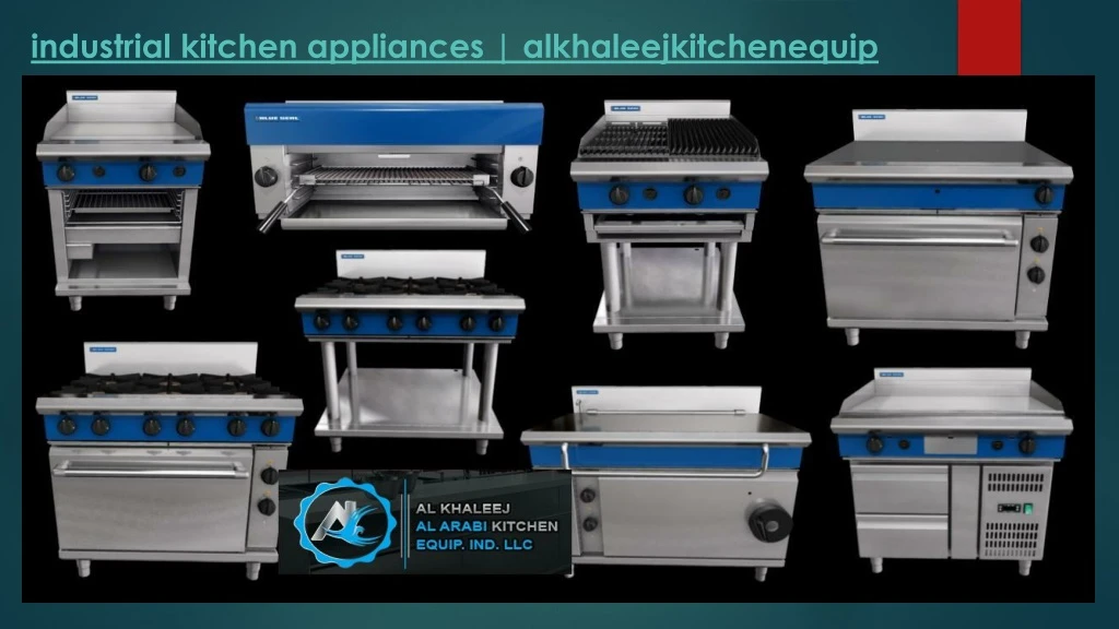 industrial kitchen appliances