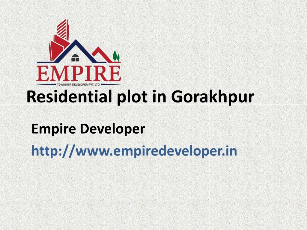 residential plot in gorakhpur