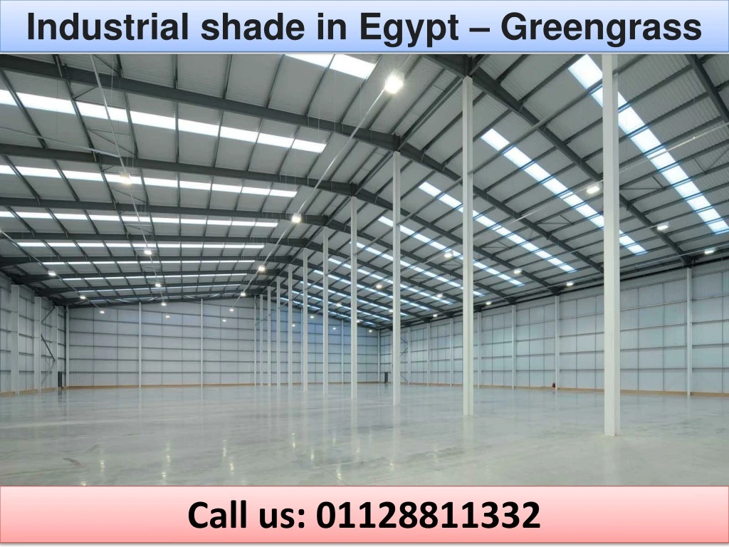 industrial shade in egypt greengrass