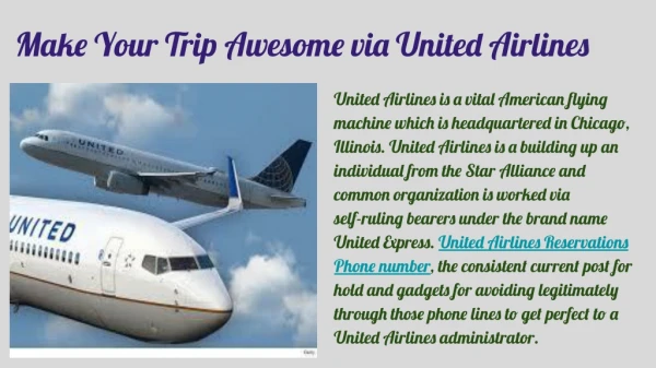 Get the Detail about United Airlines
