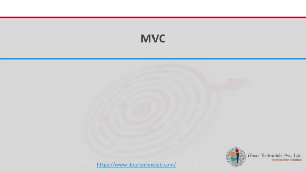 MVC Introduction, Overview & Architecture - Part 1