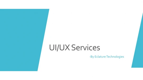 UX/UI Design and Development Services | Eclature