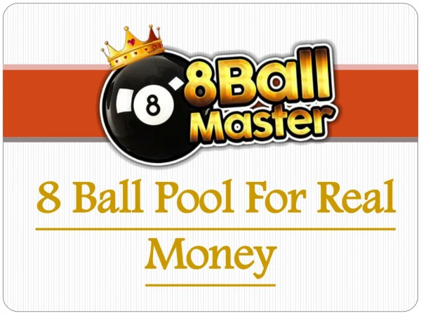 8 Ball Pool For Real Money
