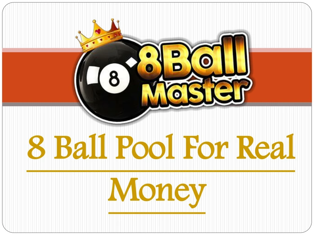 8 ball pool for real money