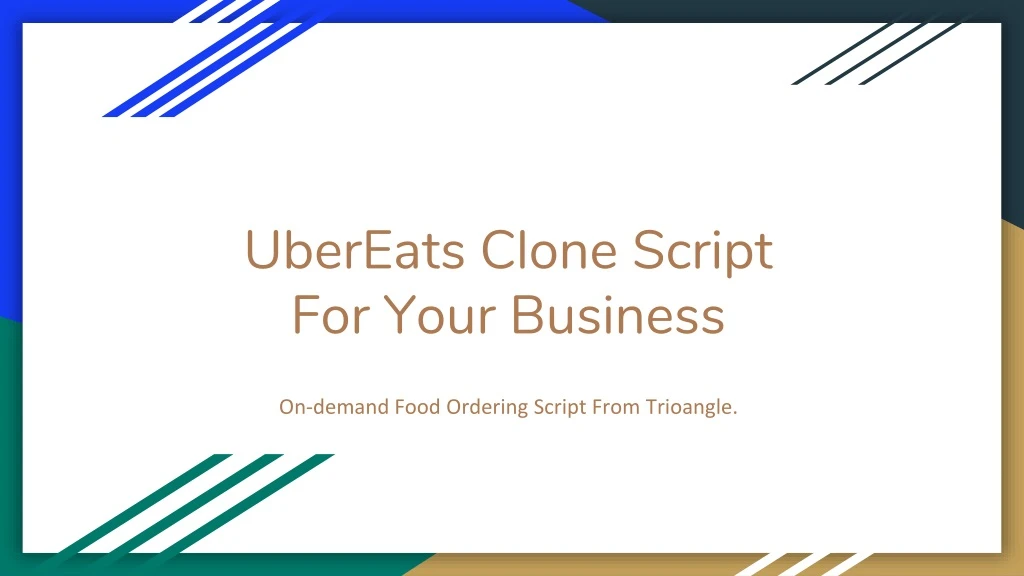 ubereats clone script for your business