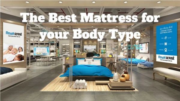 The Best Mattress for your Body Type