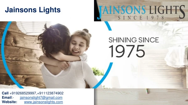 Jainsons Lights - Led Lights Manufacturers in Delhi