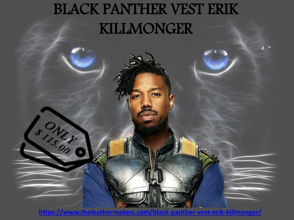 black panther vest erik killmonger