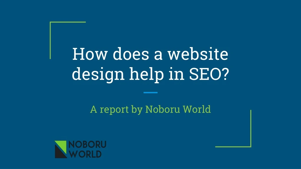 how does a website design help in seo