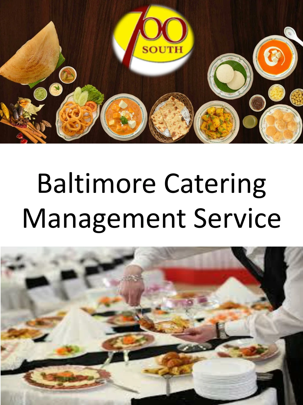 baltimore catering management service