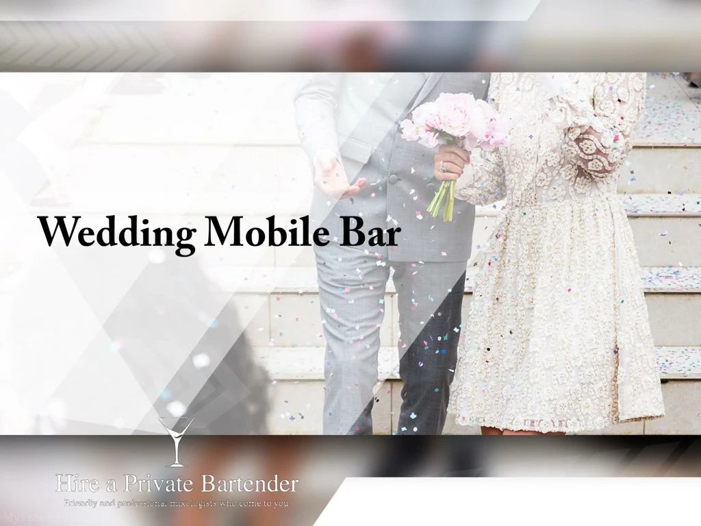 wedding mobile bar