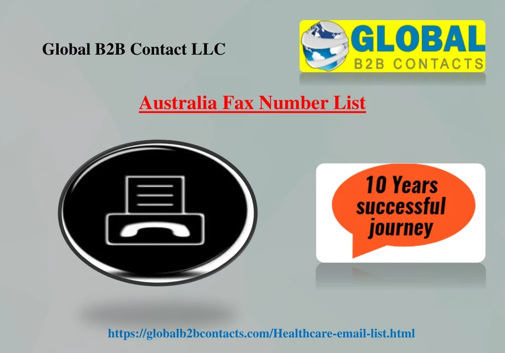 australia fax number list