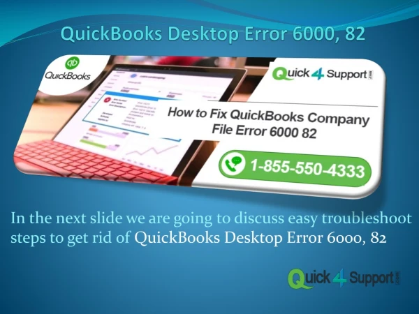 QuickBooks Enterprise Error 6000 82