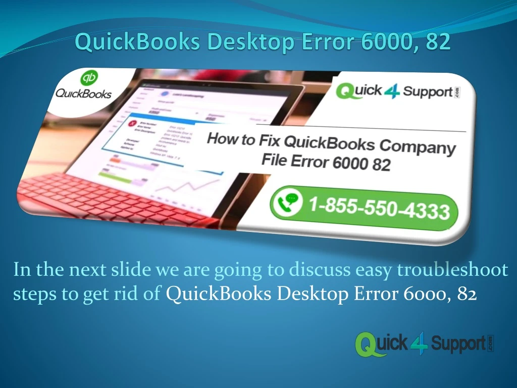 quickbooks desktop error 6000 82