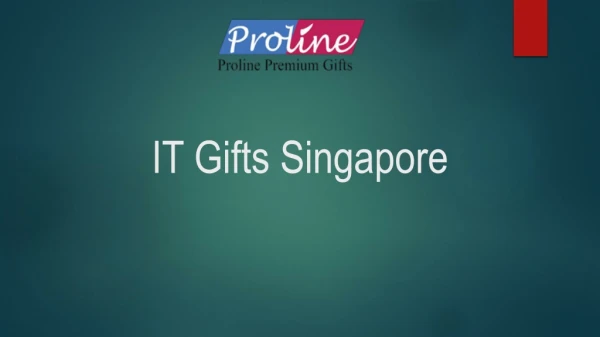 IT Gifts Supplier Singapore