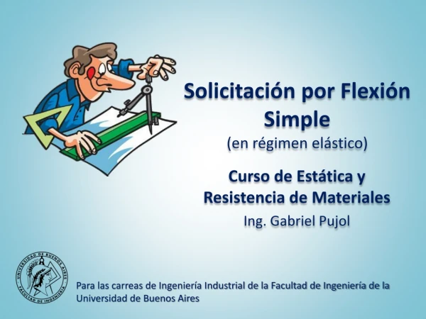 solicitaci n por flexi n simple en r gimen el stico