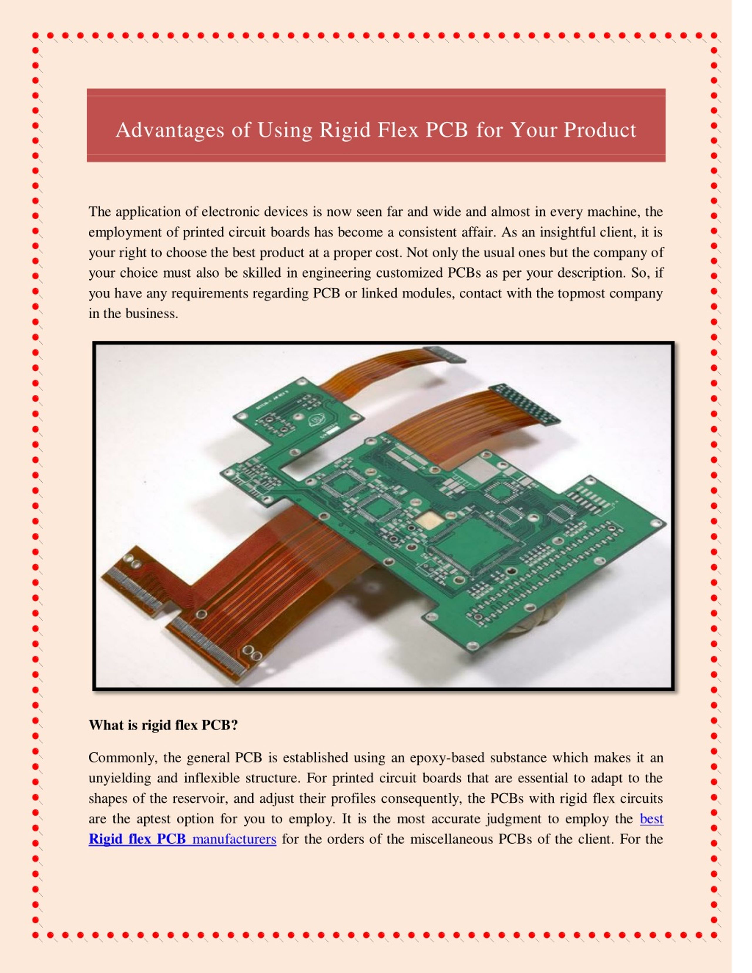 PPT - Advantages of Using Rigid Flex PCB for Your Product PowerPoint ...