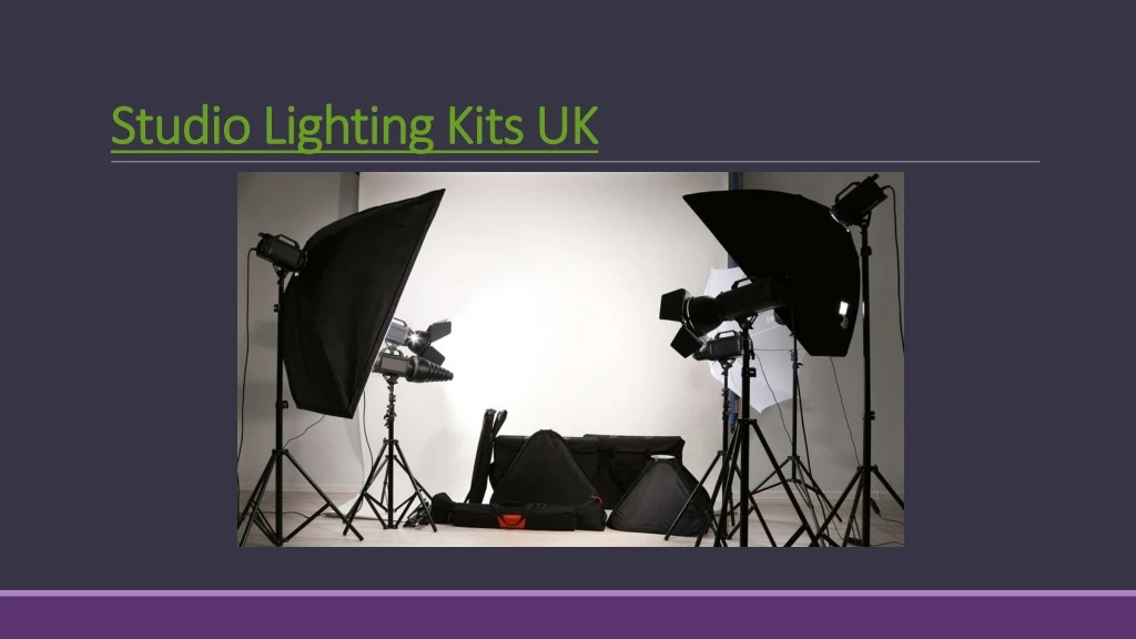 studio studio lighting lighting kits uk
