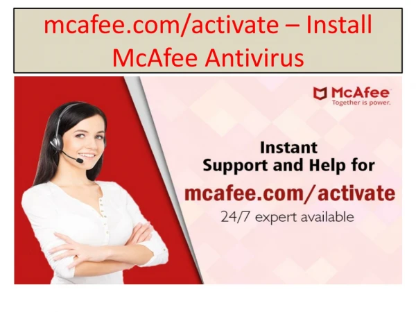 mcafee com activate install mcafee antivirus