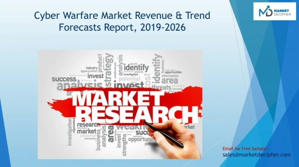 Cyber Warfare Market Revenue & Trend Forecasts Report, 2019-2026