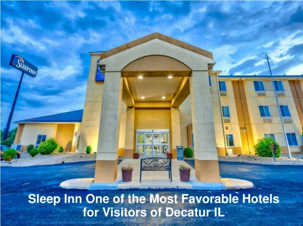 We provide information about the Sleep Inn hotel. You may contact them for hiring beautiful rooms on rentals while roami
