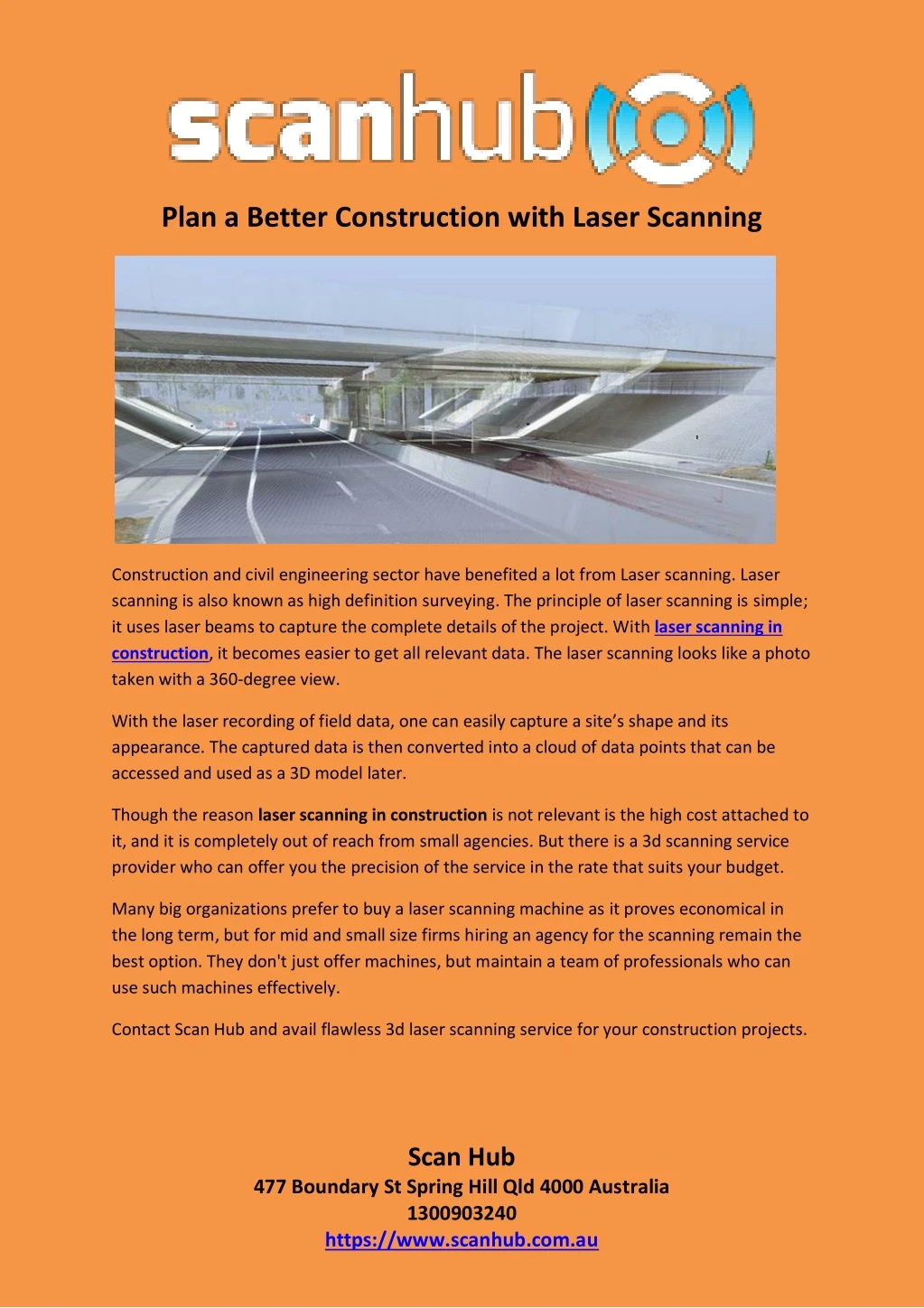 plan a better construction with laser scanning